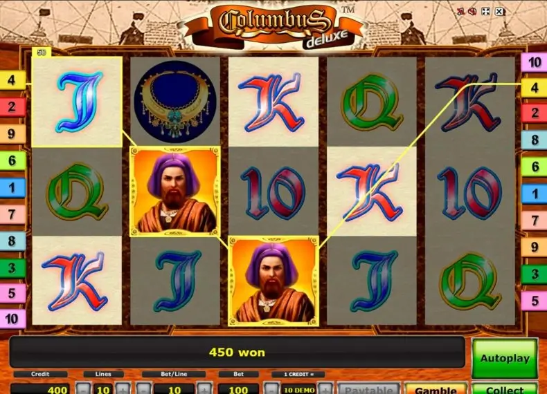 Columbus Deluxe Interface