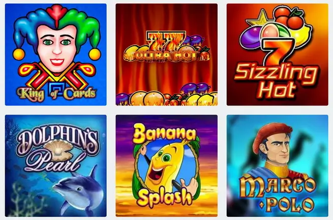 Vergleich: Novomatic Klassiker